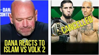 Breaking: Volkanovski Steps in on Short Notice, Dana reacts