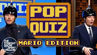 Pop Quiz with Chris Pratt (Mario Edition) | The Tonight Show Starring Jimmy Fallon