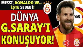 TÜM DÜNYA GALATASARAY'I KONUŞUYOR! İŞTE SEBEBİ...