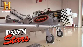 Pawn Stars: Rick BLOWN AWAY by WWII FIGHTER PLANE (Season 6) | History