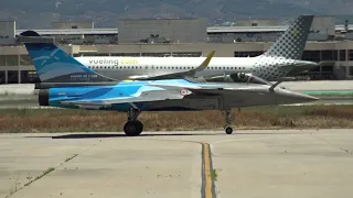 France Air Force Dassault Rafale C (4-GR) Taxing Malaga LEMG SOLO DISPLAY 2021