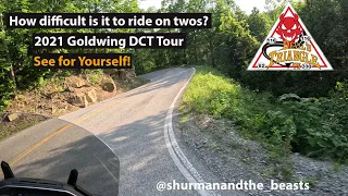 2021 Goldwing Tour DCT on the Devil's Triangle