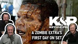 A Zombie Extra’s First Day on Set - Key & Peele REACTION!! | OFFICE BLOKES REACT!!