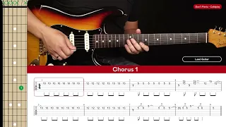 Don't Panic Guitar Cover Coldplay 🎸|Tabs + Chords|