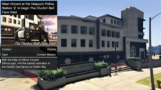 GTA 5 Online - Vincent no longer a mall security guard at Rockford Plaza