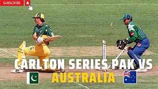 1996–97 Carlton and United Series | Pakistan vs Australia | 3rd Match Classic Match| Pak Defends 224