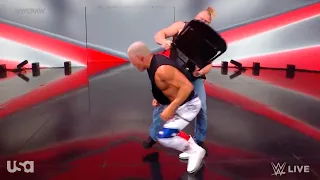 Brock Lesnar brutally attacks Cody Rhodes - WWE RAW 7/17/2023