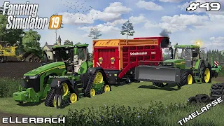 Clover silage with MrsTheCamPeR | Animals on Ellerbach | Farming Simulator 19 | Episode 49