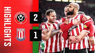 Sheffield United 2-1 Stoke City | EFL Championship highlights | McGoldrick & Mousset goals 🔥⚔️