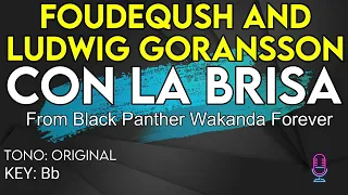 Foudeqush And Ludwig Goransson - Con La Brisa (Wakanda Forever) - Karaoke Instrumental