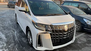 Король минивэнов Toyota Alphard Hybrid и Toyota Vellfire Авто из Японии и Кореи