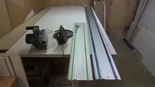 festool TS 55 и макитовская шина