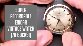 Enicar Ocean Pearl (Affordable!) Vintage Watch Restoration