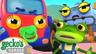 Sharing is Caring Baby Truck | Gecko's Garage 3D | Learning Videos for Kids 🛻🐸🛠️