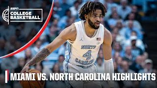 ACC SHOWDOWN 🍿 Miami Hurricanes vs. North Carolina Tar Heels | Full Game Highlights