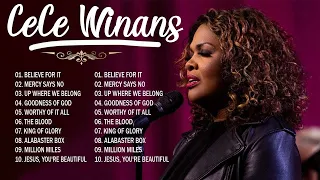 10 Hours Nonstop Gospel Mix Songs with Lyrics 🎵 The Best Songs Of CECE WINANS COLLECTION 2023 🎵