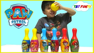 Troy Play with Paw Patrol Bowling Set Indoor Outdoor Fun Kids Activities