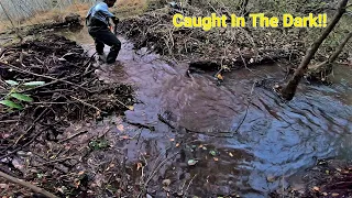 Beaver Dam Removal! | It' Got Pitch Black Dark On Us At Mother Beaver Dam Number 2! Remastered!