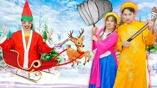 BÚP BÊ ĐÓNG GIẢ ÔNG GIÀ NOEL | Biệt Đội Tấm Cám P180 | Miu Miu TV