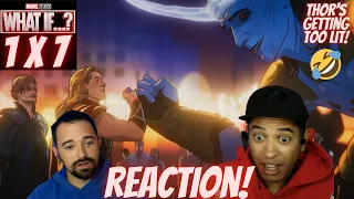 Marvel Studios What If 1x7 | What If Thor Were An Only Child | REACTION! Season 1 Episode 7