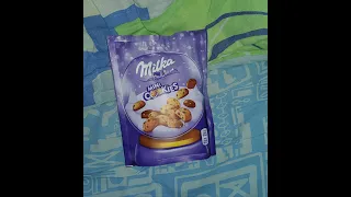 Milka mini cookies review/обзор печенья мини Milka