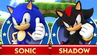 Sonic Dash Sonic vs Sonic Dash Shadow Android iPad iOS Gameplay HD