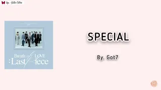 GOT7 - SPECIAL [Super Easy Romanized Lyrics | Sub Indo]