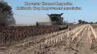 Combine Harvester Cleanout Inspection