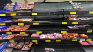 Empty grocery store shelves sending Triangle shoppers to multiple stores