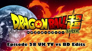 Dragon Ball Super: UK TV vs Blu-Ray Comparison - Episode 28