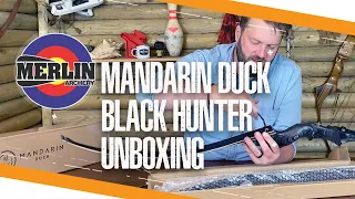 Mandarin Duck Black Hunter unboxing - traditional archery