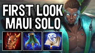 FIRST LOOK AT SMITE'S NEWEST GOD - Maui Solo PTS Conquest