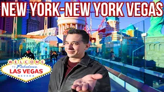 Is New York-New York The Best Budget Hotel In Las Vegas 2024?! NEW Renovated NYNY Room Tour