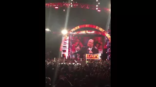 Brock Lesnar Entrance Live (RAW 8-1-2016)