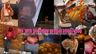 My 18th birthday preparation/vlog!