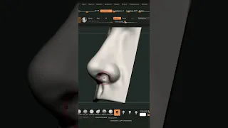 nose sculpting zbrush #humananatomy #sculpting #zbrush #nosesculpting#sculpting #tutorial #nose