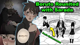 Sarada EMBARRASSED After Hugging Boruto❤️ Chapter 6 SPOILERS & REVIEW - Boruto Two Blue Vortex Manga