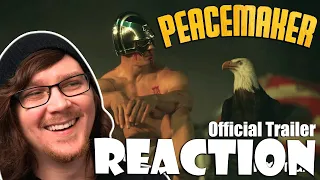 PEACEMAKER Official Trailer Reaction! HBO MAX