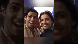 Disney's Aladdin 2019 behind the scenes | Mena Massoud, Naomi Scott, Will Smith and Nasim Pedrad