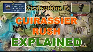 STRONGEST Strat in Civ 4 - Cuirassier Rush EXPLAINED