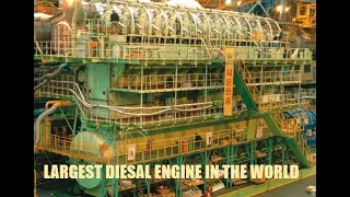 The Biggest Diesel engine in the World | Largest Engine in the world