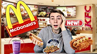 FAST-FOOD Produkte die NIEMAND kennt! CHALLENGE McDonald's KFC