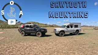 Sawtooth Mountains In Beautiful Arizona, Trails That Last A Life Time