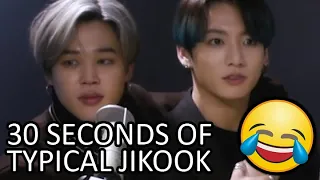 30 seconds of Jikook being Jikook