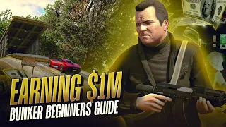 How To Earn $1 Million With Bunker (Passive) | GTA 5 Grand RP Bunker Complete Guide Part 1 [HINDI]