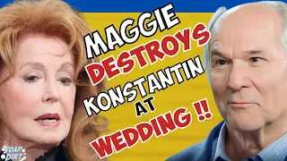 Days of our Lives: Maggie Blows up Konstantin – Wedding Day Explosion! #dool #daysofourlives
