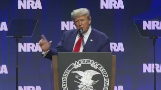 Mike Pence, Trump at NRA Convention