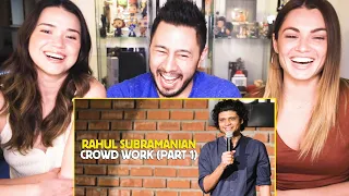 RAHUL SUBRAMANIAN | Live In Bangalore | Crowd Work (Part 1) | Reaction | Jaby Koay