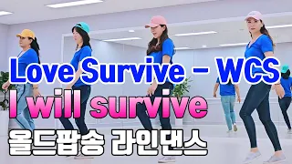 Love Survive - WCS|러브서바이브|워코스타일 라인댄스|올드팝송