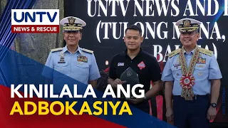 PCG, kinilala ang ambag ng UNTV News and Rescue sa pagsusulong ng first aid at rescue techniques